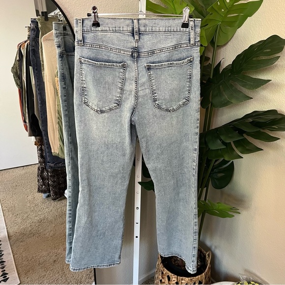 π Banana Republic Light Wash Cropped Bootcut Jeans Sz 28/6 | NWT Modern Denim - Picture 6 of 6